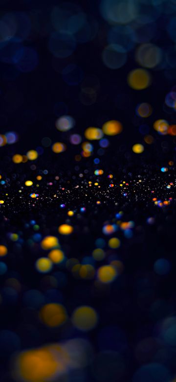 Bokeh, Soap Bubbles, Macro, Dark background, Glitter, Bubbles, Colorful, Dark aesthetic