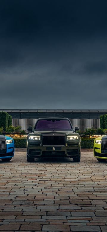 Rolls-Royce, Goodwood Festival of Speed, Rolls-Royce Cullinan Black Badge, Rolls-Royce Dawn Black Badge, Rolls-Royce Ghost Black Badge, 2022, 5K, 8K