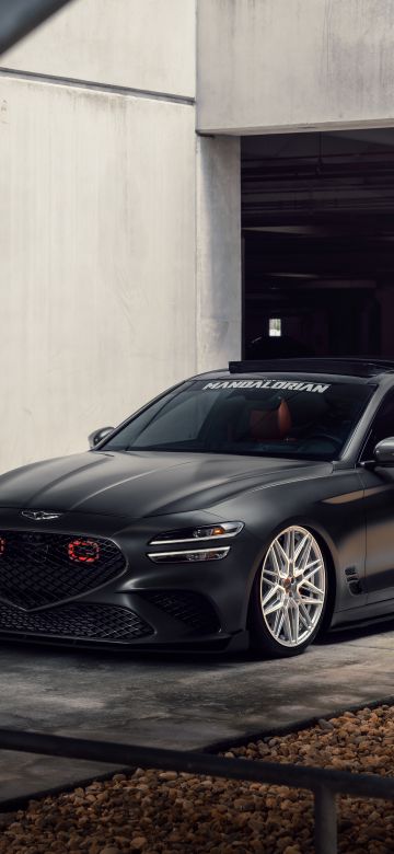 Genesis G70, Luxury Sedan, Custom tuning, 5K, 8K