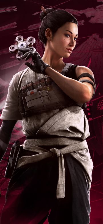 Hibana Operator, Tom Clancy's Rainbow Six Siege, 5K, 8K