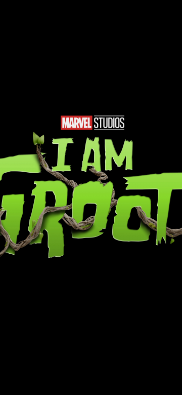 I Am Groot, 2022 Series, Marvel Comics, Black background, 5K