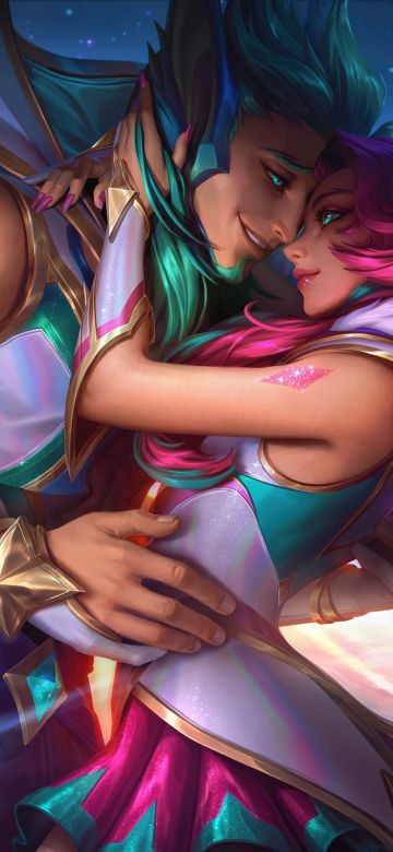 League of Legends, Xayah, Rakan, 5K, 8K