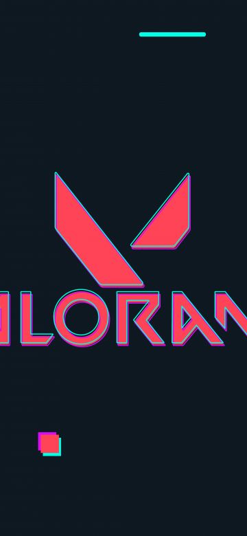 Valorant, Logo, PC Games, 2022 Games, 5K, 8K