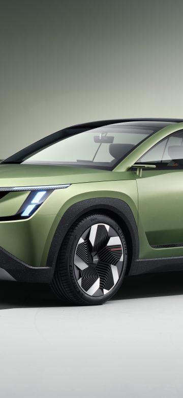 Skoda Vision 7S, Electric SUV, Electric cars, 2022, 5K