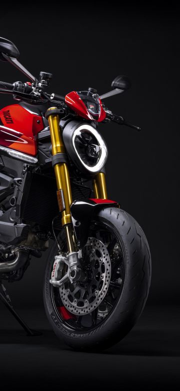 Ducati Monster SP, 2023, Dark background