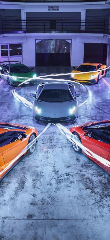 Lamborghini Aventador, Aesthetic, Sports cars