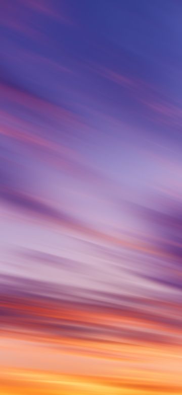 Sunset, Evening sky, Motion blur, Scenic, 5K