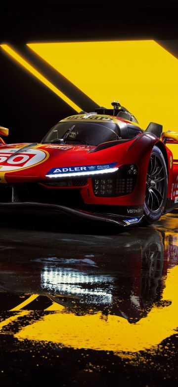 Ferrari 499P, 2023 World Endurance Championship, Le Mans Hypercar, Prototype, 5K, 8K