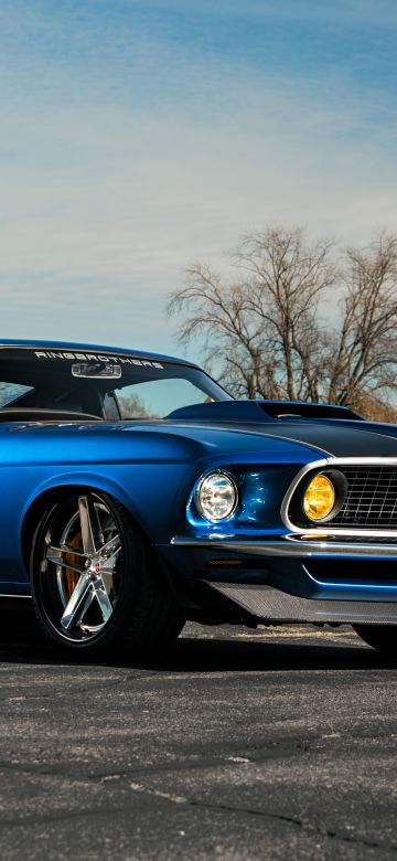 Ringbrothers 1969 Ford Mustang Mach 1, Muscle cars, 5K