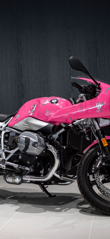 BMW R nineT Racer voor Think Pink, 2022