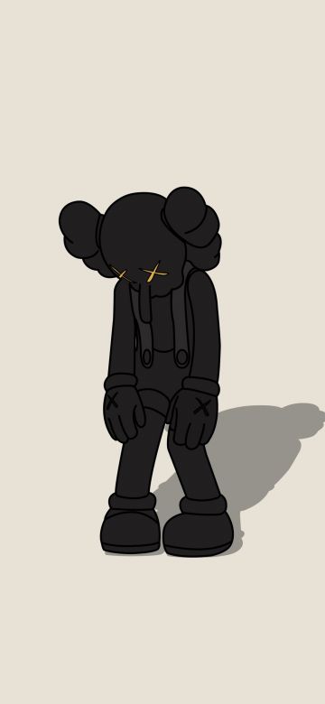 KAWS Small Lie, Kaws alone, Sad, 5K, Simple