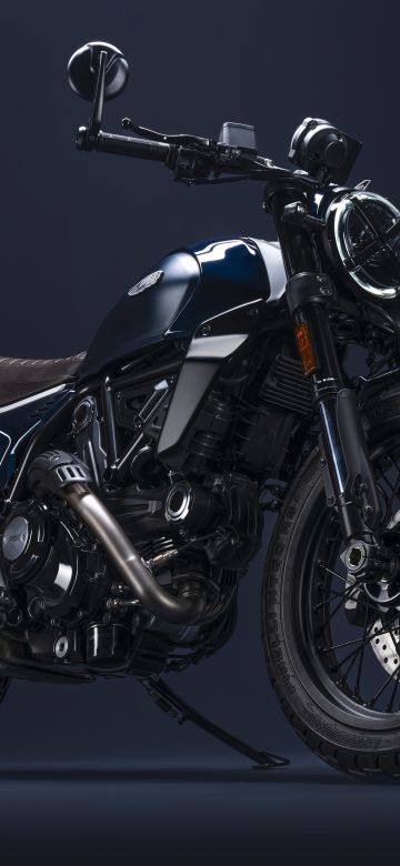 Ducati Scrambler Nightshift, 2023, Dark background