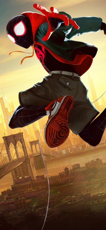 Miles Morales, Spider-Man: Into the Spider-Verse, Marvel Comics, 5K, Spiderman