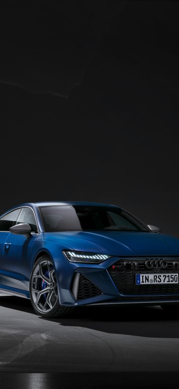 Audi RS 7 Sportback performance, Dark background, 5K