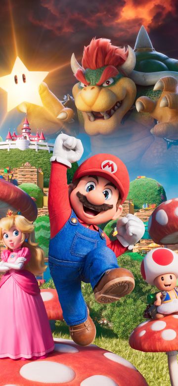 The Super Mario Bros. Movie, Animation, 2023 Movies, Comedy movies, Chris Pratt as Mario