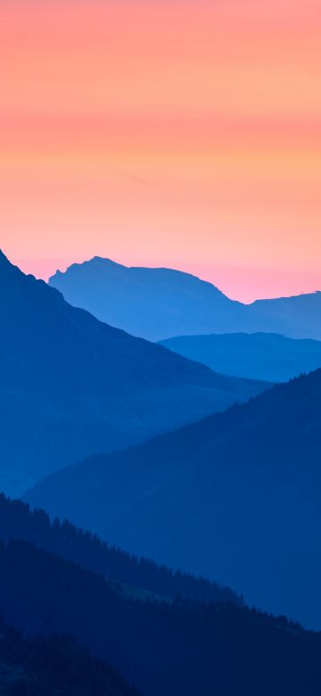 Col de la Madeleine, Sunset, Mountain pass, France, 5K, Scenic