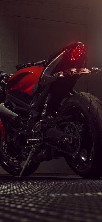 Triumph Speed Triple, Sports bikes, 5K, 8K