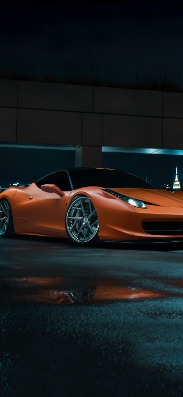 Ferrari 458, Sports cars, 5K