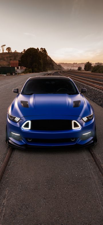 Ford Mustang GT, Muscle sports cars, 5K