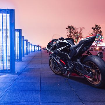 Kawasaki Ninja ZX-10R, Neon, Sports bikes