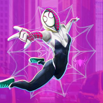 Gwen Stacy, Spider-Man: Across the Spider-Verse, 2023 Movies, 5K, Spiderman