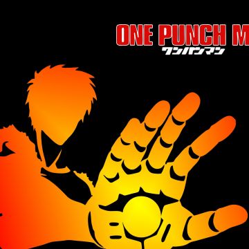 Genos, One Punch Man, Black background