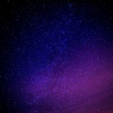 Starry sky, Purple sky, Astronomical, Stars, 5K