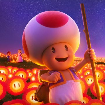 Toad, The Super Mario Bros. Movie, 2023 Movies, Animation movies