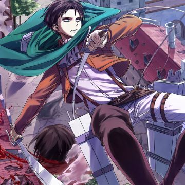 Levi Ackerman, Artwork, Captain Levi, Attack on Titan, Shingeki no Kyojin, AOT