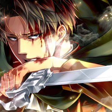 Levi Ackerman, Attack on Titan, Shingeki no Kyojin, Captain Levi