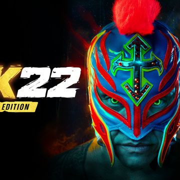 WWE 2K22, Rey Mysterio, PC Games, PlayStation 5, PlayStation 4, Xbox One, Xbox Series X and Series S, Deluxe Edition