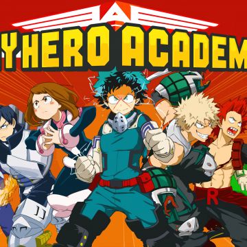 My Hero Academia, Shoto Todoroki, Tenya Iida, Ochaco Uraraka, Izuku Midoriya, Deku, Katsuki Bakugo, Eijiro Kirishima