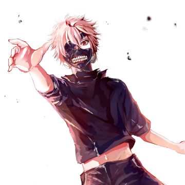 Ken Kaneki, Tokyo Ghoul, White background