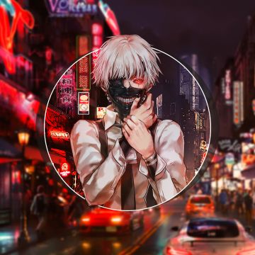 Ken Kaneki, Night City, Tokyo Ghoul