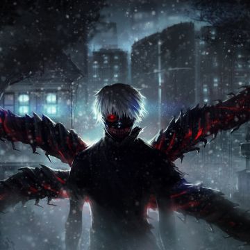 Ken Kaneki, 8K, Kakuja, Tokyo Ghoul, 5K, Ultrawide