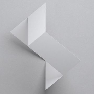 Microsoft Design, Origami, White background, 3D background