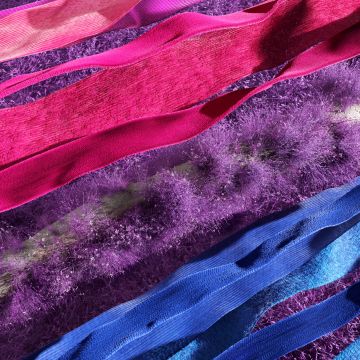 LGBTQ, Ribbons, Microsoft Pride, Lavender fields, Colorful background, Aesthetic, Surreal