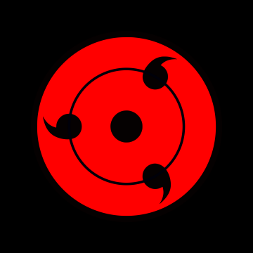 Mangekyo Sharingan, Naruto, Black background, 5K, 8K, Sharingan