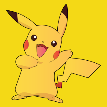 Pikachu, Cartoon, Pokemon, 5K, 8K, Yellow