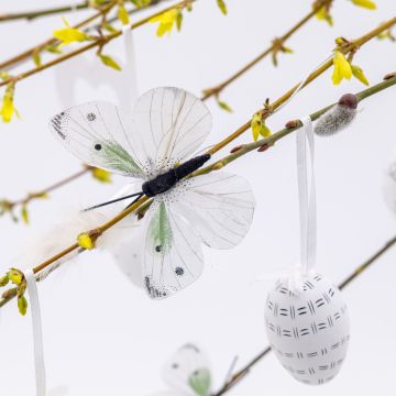 Easter eggs, Easter Decoration, White, Branches, Mayfly, 5K