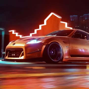 Nissan 370z, Need for Speed Heat, NFS, Race cars