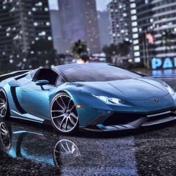 Lamborghini Huracan, Need for Speed Heat, NFS, 5K