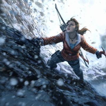 Rise of the Tomb Raider, Lara Croft, 5K, 8K, PC Games, PlayStation 4, Xbox One, Xbox 360, macOS, Linux, Google Stadia