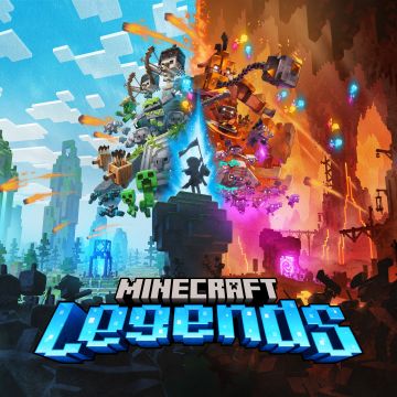 Minecraft Legends, 2023 Games, PC Games, Nintendo Switch, PlayStation 4, PlayStation 5, Xbox One, Xbox Series X and Series S