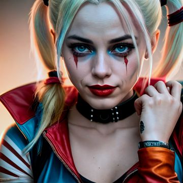 Harley Quinn, DC Comics, Cosplay, AI art