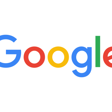 Google logo, 5K, 8K, White background