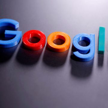 3D, Google, Logo, 5K