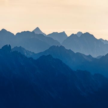 Col de la Madeleine, Mountain pass, Alps, France, 5K, Layers