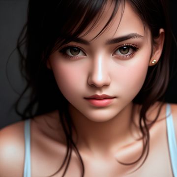 Asian Woman, Beautiful girl, AI art