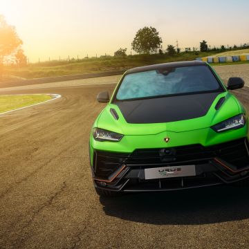 Lamborghini Urus Performante Essenza SCV12, Supercar, Race track, 2023, 5K, 8K